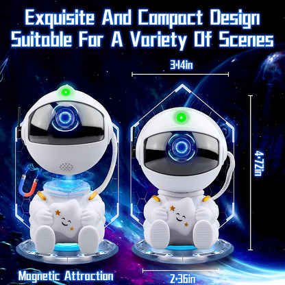Astronaut Star Projector – Galaxy Light with Nebula & Stars 🌠 | Kids & Adults Room Decor | Perfect Gift